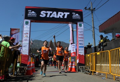 Ribuan Peserta Marathon Padati Gunung Bromo