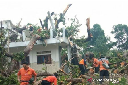 Ponpes Tertimpa Pohon, Pamekasan Siaga Banjir Susulan