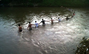 Siswa SDN Rejoso Lor Pasuruan Tenggelam di Sungai