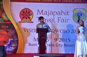 Bupati Paparkan Obyek Wisata di MTF 2015
