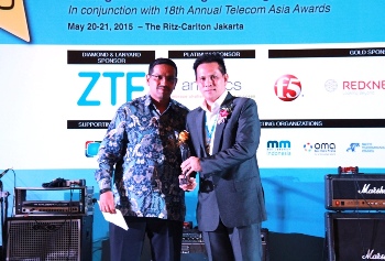 Indosat Raih Telecom Asia Awards 2015