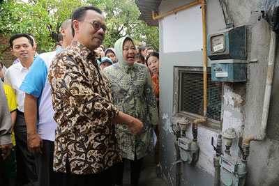 Surabaya Jadi Role Mode Pengembangan Jaringan Gas Bumi