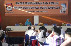 KPU Surabaya Selesaikan Coklit Data Pemilih
