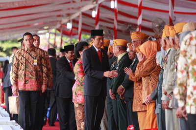 Jokowi : Jangan Lelah Mencintai Indonesia