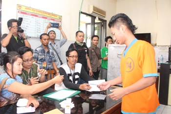 13 Tahanan Polrestabes Surabaya Ikut Coblosan