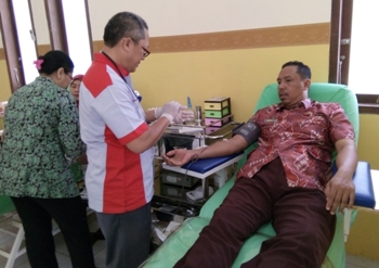 Stok Darah PMI di Kabupaten Tuban Aman
