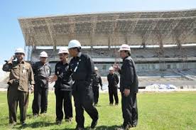 DPRD Tegal Kunjungi Stadion Joko Samudro Gresik