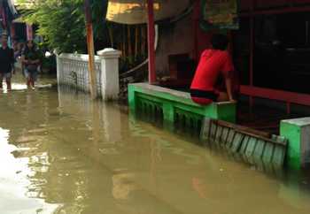 Ribuan Rumah Warga Gempol Terendam Banjir