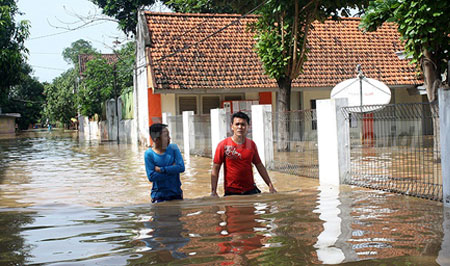 Sejumlah Tanggul di Jombang Rusak Akibat Banjir Bandang