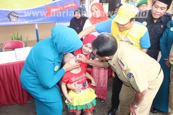 Kabupaten Blitar Ikut Wujudkan Bebas Polio 2020
