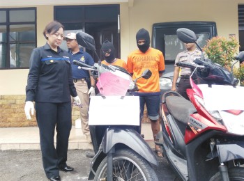 Curi Motor di Kafe, Dua Pemuda Aceh Ditangkap