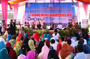 Wali Kota Probolinggo Launching Kampung KB