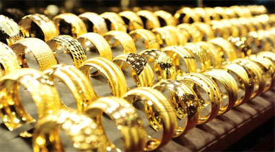Penjualan Perhiasan Emas Turun 10%