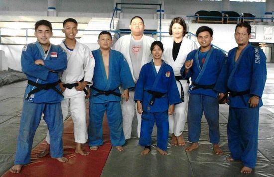Pelatih Korea Asah Teknik Judoka Jatim