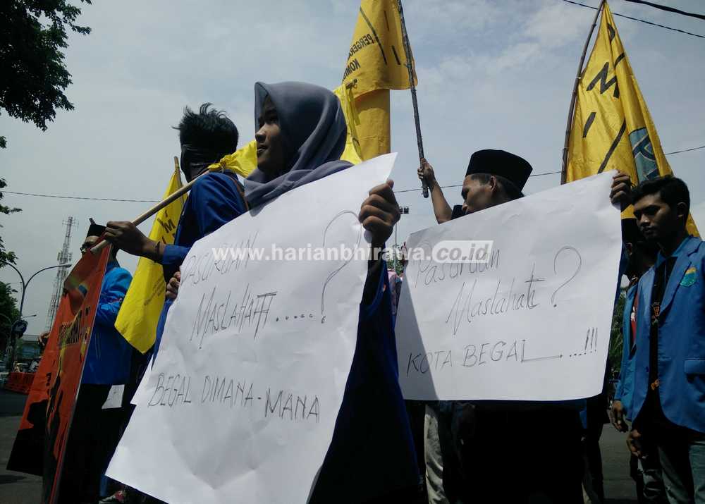 Begal Marak, Mahasiswa Demo Bupati Pasuruan
