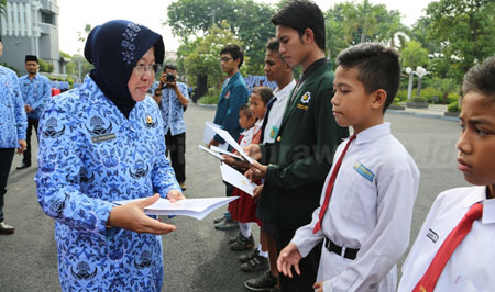 HUT ke-45 Korpri, ASN Pemkot Surabaya Tingkatkan Inovasi Pelayanan Publik
