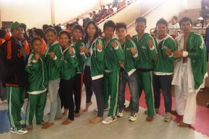 Kontingen Kota Surabaya Juarai Cabor Karate POPDA Jatim XI