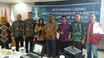 Ny Nur Kholis Pimpin Hipmi Kabupaten Sidoarjo