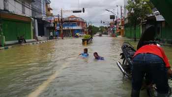 Hari Kelima Banjir Sampang Mulai Surut