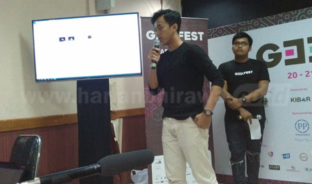 Geekfest Sulap Siola Surabaya Jadi Layar Tiga Dimensi