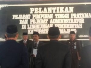 Bupati Lumajang Lantik Pejabat Pratama-Administrator