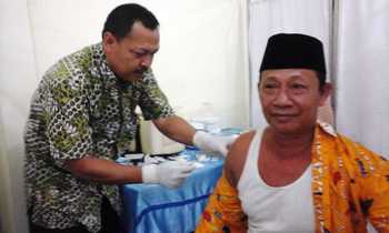 1.086 CHJ Kabupaten Bojonegoro Jalani Vaksinasi Minginitis