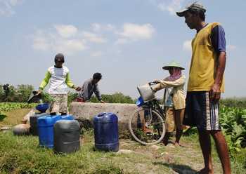 BPBD Kab.Bojonegoro Petakan Wilayah Rawan Krisis Air Bersih