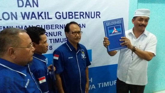 Cicit Gubernur Soeryo Resmi Maju Cagub Jawa Timur
