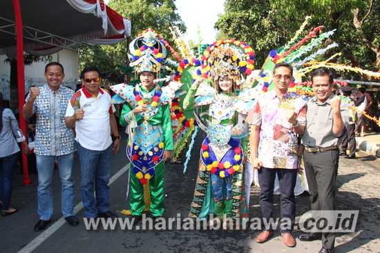 Nganjuk Carnival Fest Meriahkan HUT Kemerdekaan RI