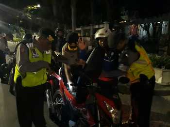 Polsek Tegalsari Surabaya Intensifkan Razia Cegah Kejahatan 3C