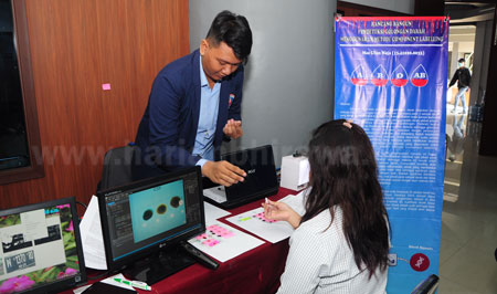 Mahasiswa Stikom Surabaya Ciptakan Pendeteksi Golongan Darah