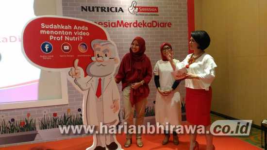Nutricia Sarihusada Kampanye Indonesia Merdeka dari Diare