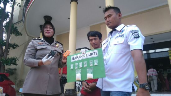 Polrestabes Surabaya Tangkap Pengedar Sabu Asal Pucang