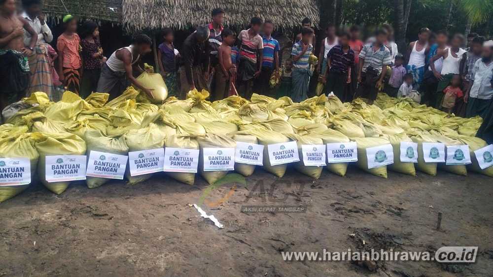 Suplai 110 Paket Pangan ke Rohingya