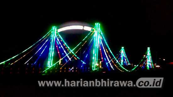 Jembatan Ki Ronggo Jadi Destinasi Wisata di Tengah Kota Bondowoso