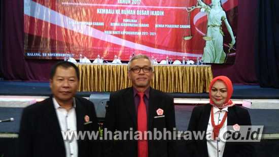 Didin Safarudin Terpilih sebagai Ketua IKADIN Kota Malang