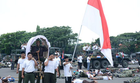 Sosiodrama Perjuangan Jendral Soedirman Meriahkan Peringatan HJK