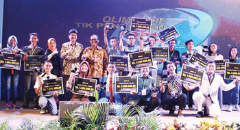 66 Penghargaan Meriahkan Olimpiade TIK Pendidikan Jawa Timur