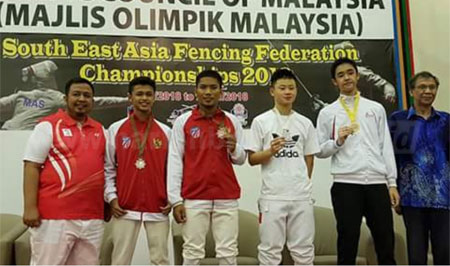 Atlet SMASA Rebut Satu Medali Perunggu SEAFF Championship Malaysia