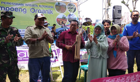 Rangkul Pemuda Desa, Launching Edukasi Kampung Organik