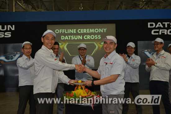 Pabrik Nissan Motor Indonesia Mulai Produksi Datsun Cross