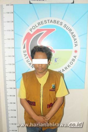 Polrestabes Surabaya Bekuk Pecandu Sabu Jaringan Madura