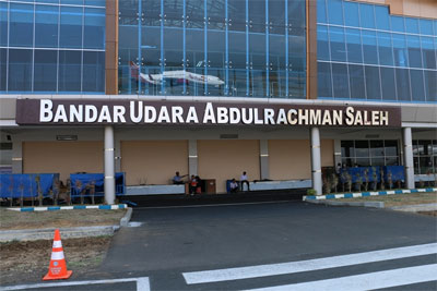 Direstui Presiden, Status Bandara Abdurahman Saleh Meningkat