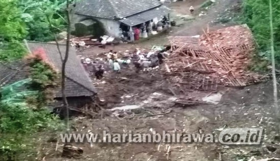 Banjir Bandang dan Longsor Terjang Desa Tiris Kabupaten Probolinggo