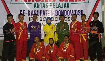 Siswa SMKN 3 Bondowoso Juara Silat Piala Bupati Cup