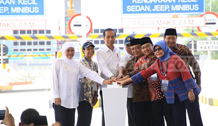 Presiden Joko Widodo Gratiskan Jalan Tol Pandaan-Malang