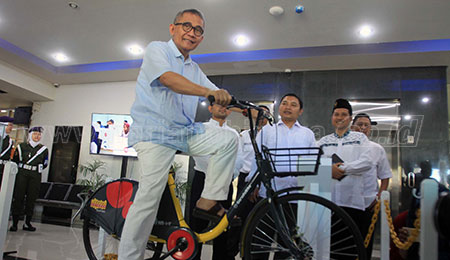 Unusa Kembangkan Smartbike Indosat Ooredoo
