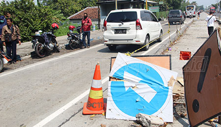 Sebulan Jelang Lebaran, Perbaikan Jalan Nasional Belum Rampung
