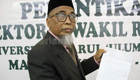 Dilantik Jadi Rektor, Chairul Saleh Janji Benahi Undar Jombang