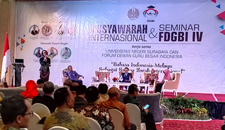 Perjuangkan Bahasa Indonesia Melayu jadi Bahasa Ilmiah International